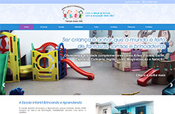 Imagem minimizada do website Escola Infantil Brinca Aprendendo