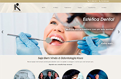 Imagem minimizada do website Consultório - Odontologia Koza