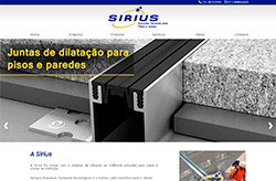 Imagem minimizada do website Sirius - Soluções Técnicas para Pisos