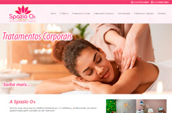 Imagem minimizada do website Spazio O₃ - Clínica de Estética