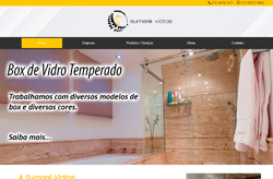 Imagem minimizada do website Sumaré Vidros